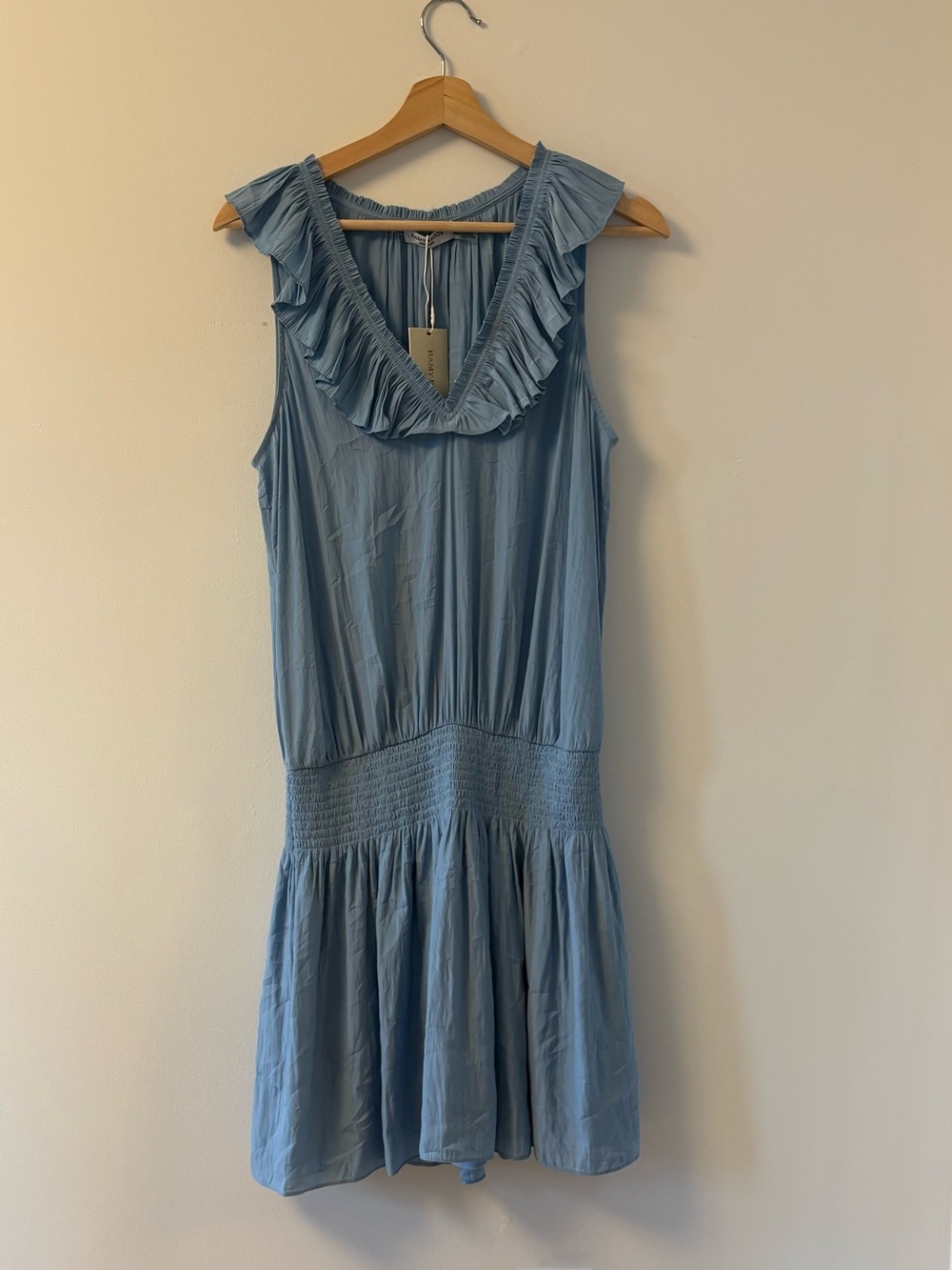 Ramy Brook Ruffled Sleeveless Mini Dress